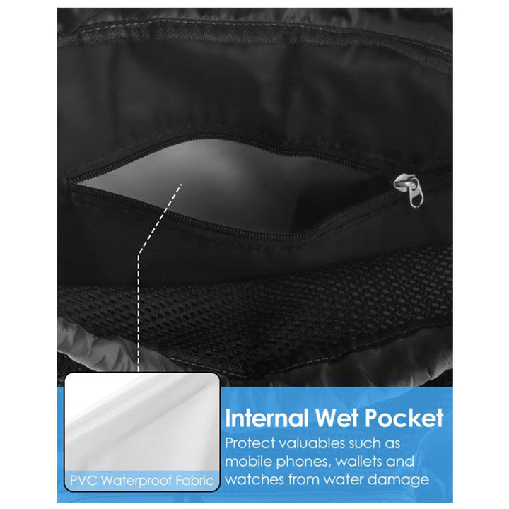 Sporty mesh backpack with insulated side pocket Kalsten