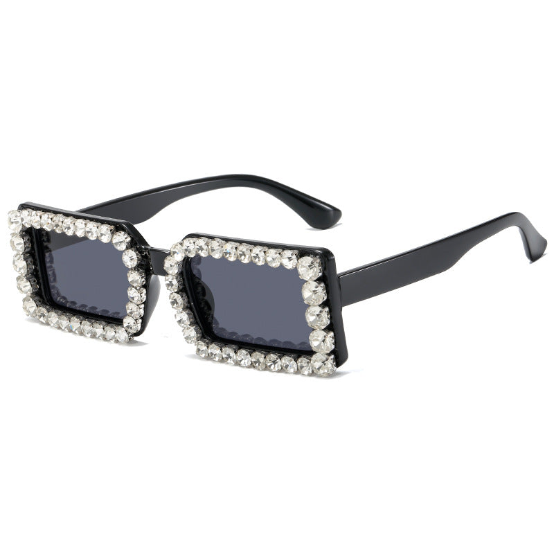 Women's fashionable sunglasses with glittering frame embellishment Kalsten
