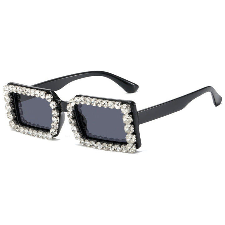 Women's fashionable sunglasses with glittering frame embellishment Kalsten