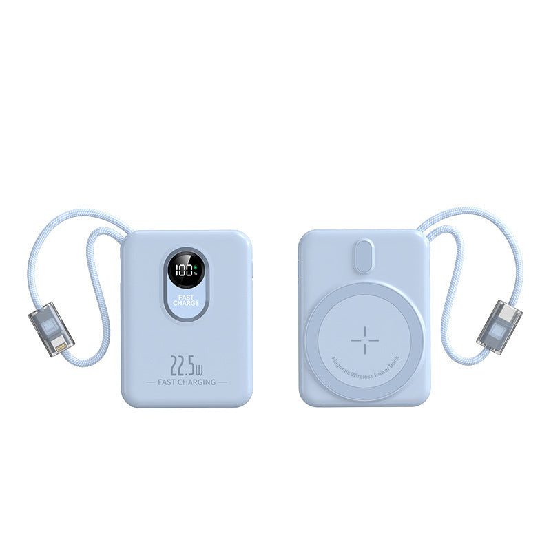 Magnetic Wireless Powerbank with Fast Charging Function and Digital Display Kalsten