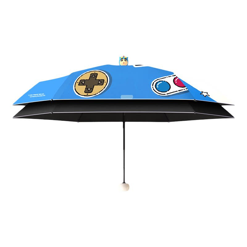 Women's creative foldable umbrella with cartoon motif Kalsten