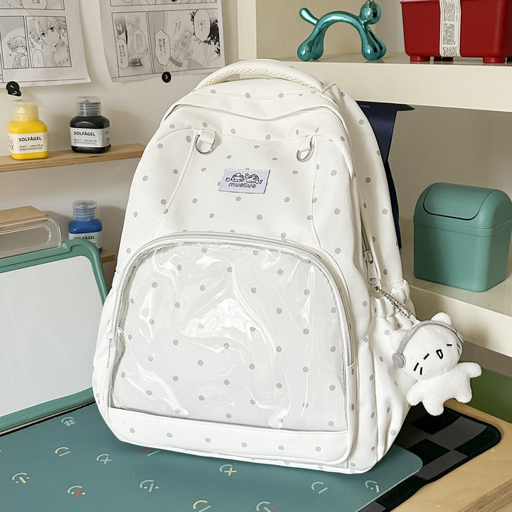 Fun Polka Dot School Backpack
