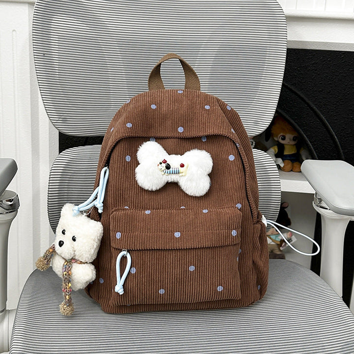 Cute Plush Animal-Themed School Backpack