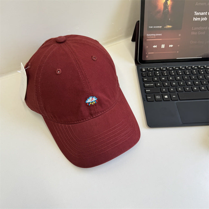 Women's Embroidered Cotton Dad Hat Kalsten