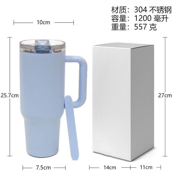 Unisex High-Quality Thermos Mug with Double-Walled Insulation and Ergonomic Handle Kalsten