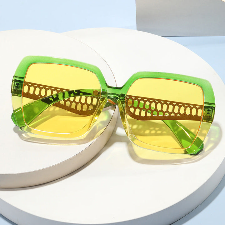 Women's Luxury Sunglasses with Fashionable Structured Frame Kalsten