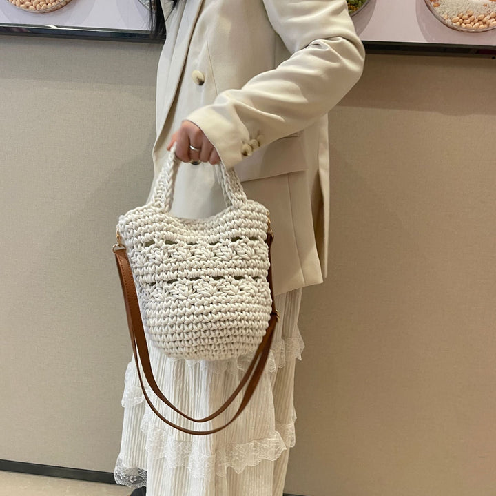 Fashionable handbag with stylish structure pattern Kalsten