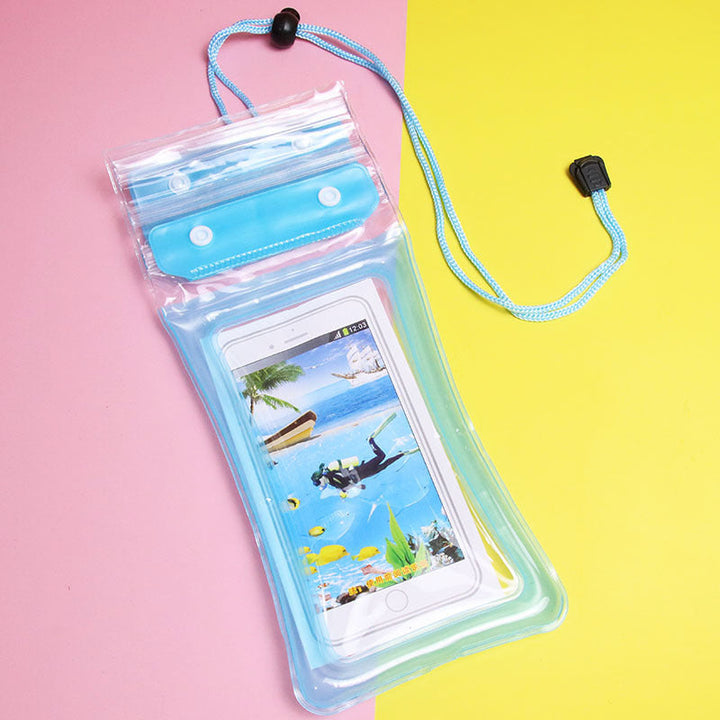 Unisex waterproof smartphone bag with flexible carrying strap Kalsten