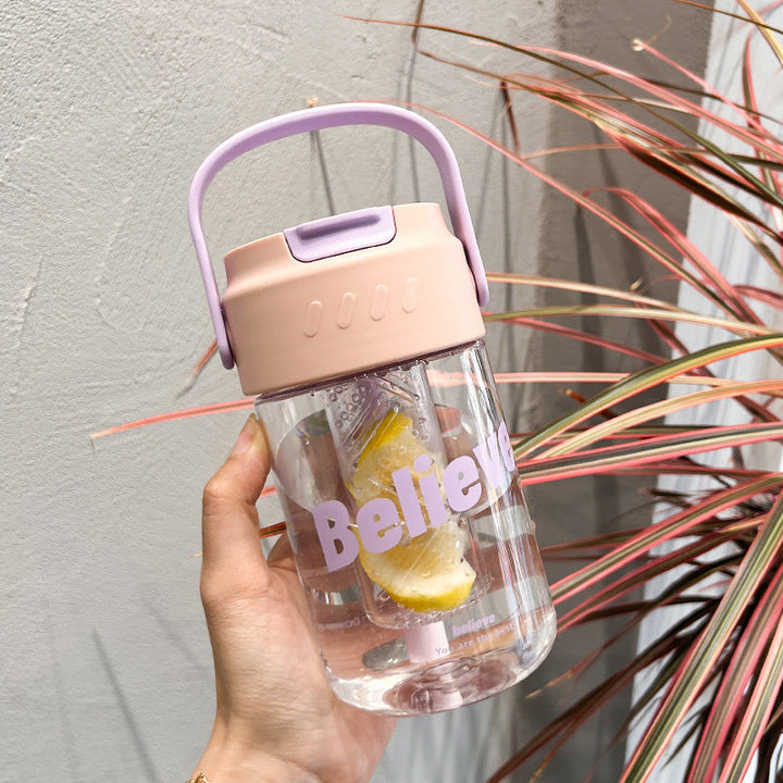 Ladies water bottle with fruit infuser Kalsten