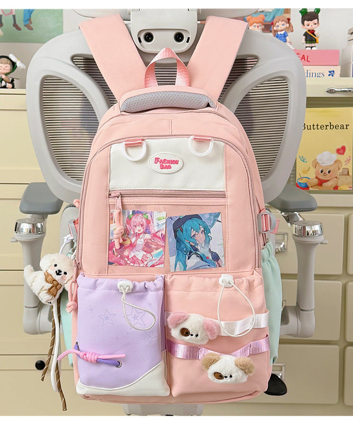 Children's Fun Character-Themed School Backpack
