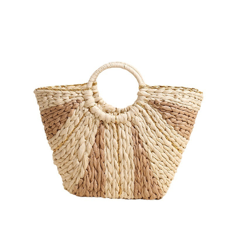 Handcrafted basket bag in modern design Kalsten