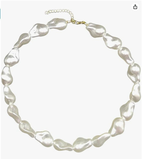 Pearl Necklace with Irregular Design Kalsten