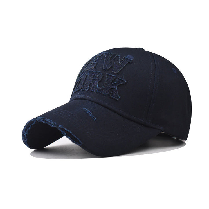 Women's Distressed Embroidered Baseball Cap Kalsten
