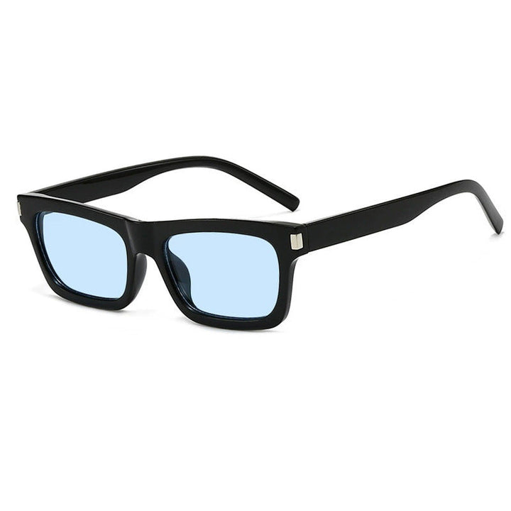 Women's square sunglasses with transparent lenses and stylish design Kalsten