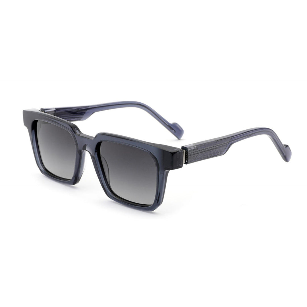 Women's sunglasses in modern, angular design with brown lenses Kalsten