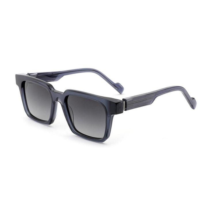 Women's sunglasses in modern, angular design with brown lenses Kalsten