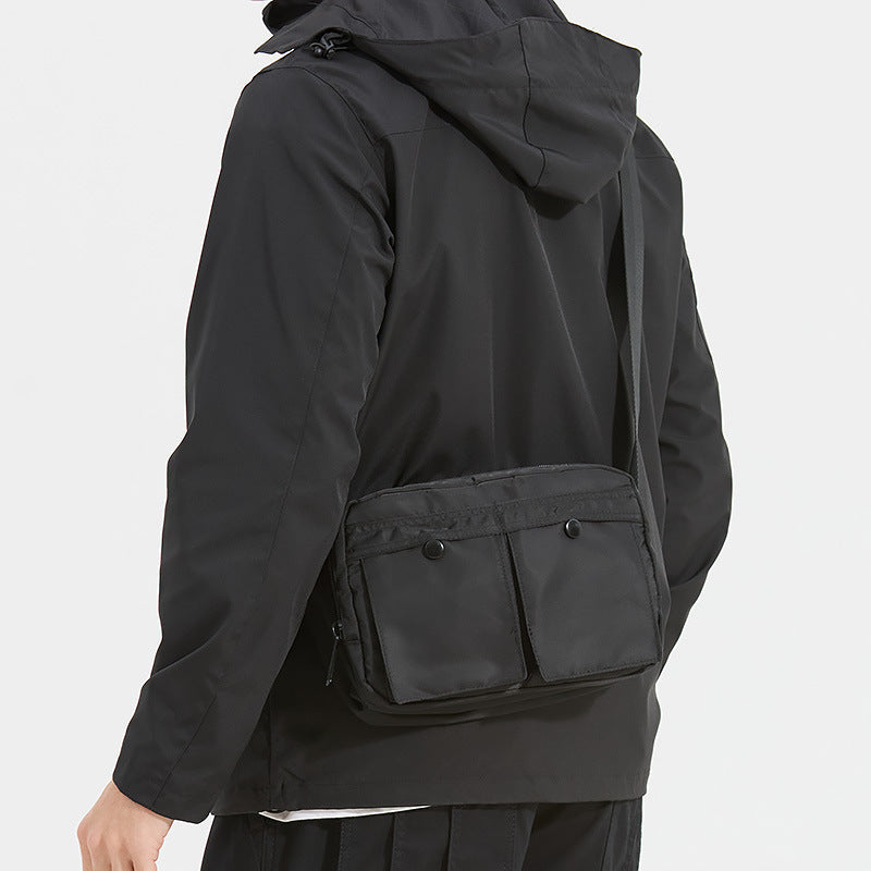 Compact Utility Crossbody Messenger Bag Kalsten