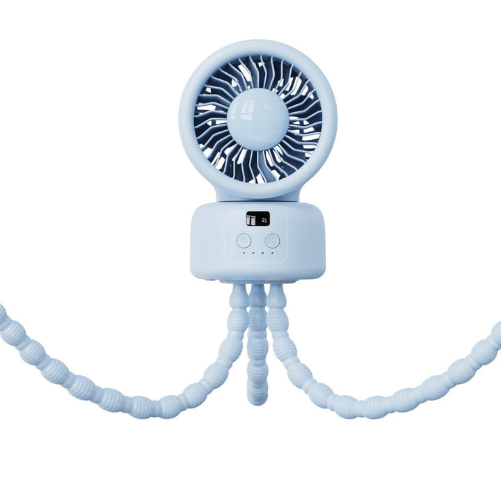 Ladies Portable Flexi-Fan with multiple adjustable wind levels Kalsten