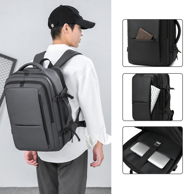 Business Rucksack with Versatile Compartments and Ergonomic Design Kalsten