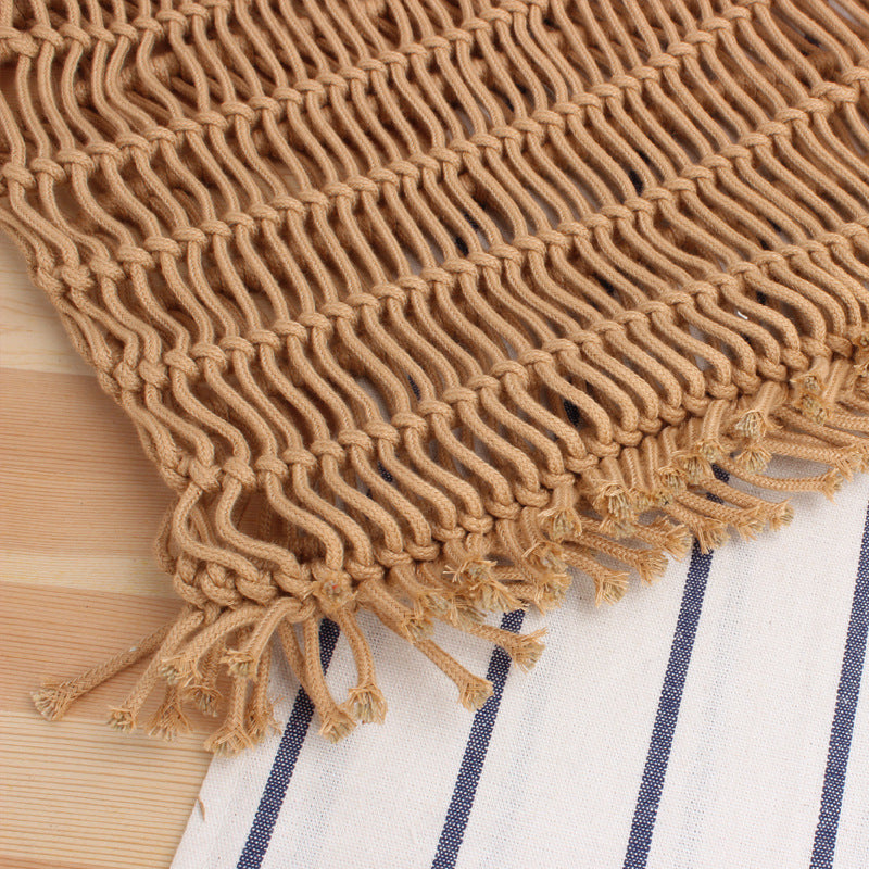 Fashionable Braided Tote Bag with Inner Pouch Kalsten