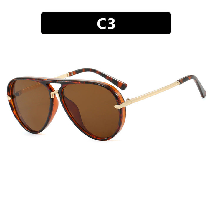 Women's fashion pilot sunglasses with elegant metal accents Kalsten