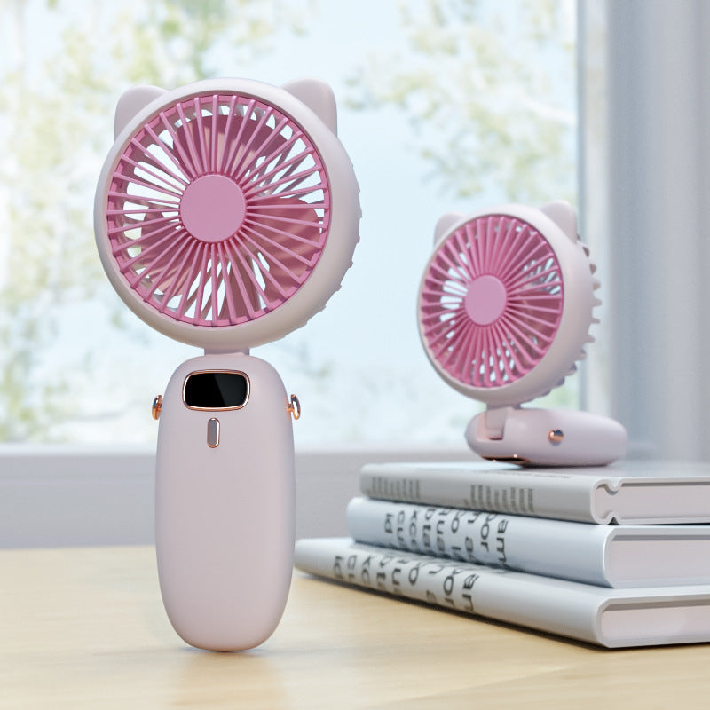 Women's Portable Mini Cat Fan Kalsten