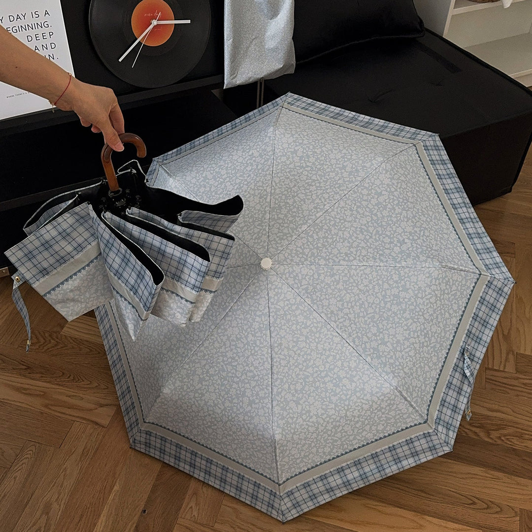 Women's tote bag with integrated folding umbrella Kalsten