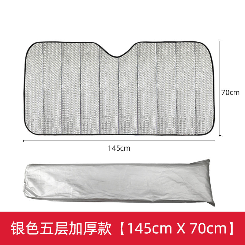 Unisex nan foldable car sunshade with reflective thermal insulation Kalsten