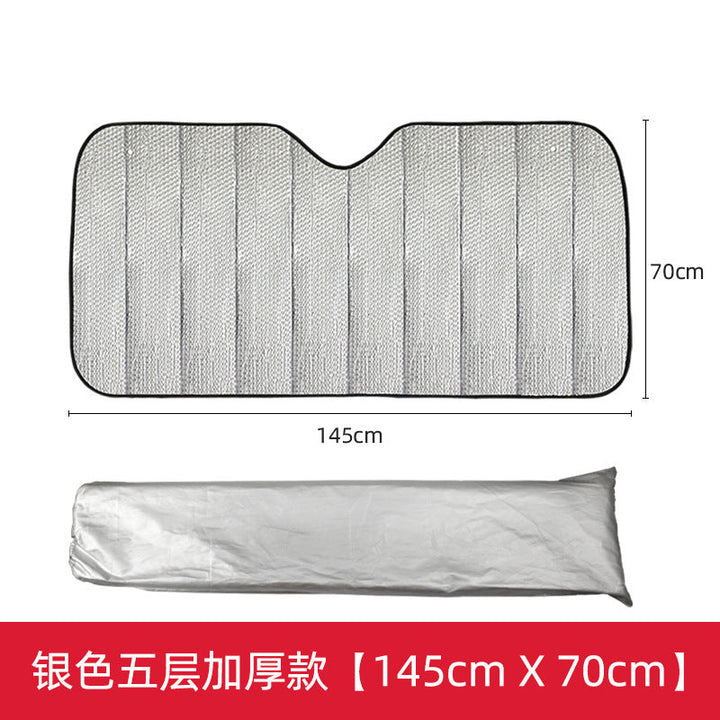 Unisex nan foldable car sunshade with reflective thermal insulation Kalsten
