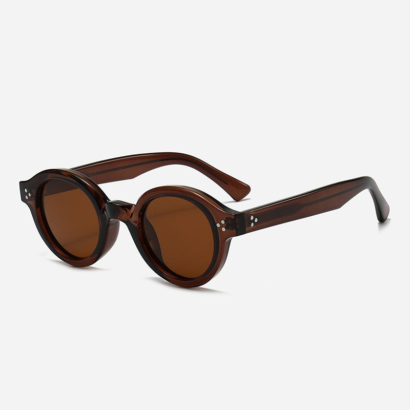 Women's Fashion Round Sunglasses with Stylish Accents Kalsten