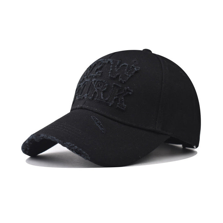 Women's Distressed Embroidered Baseball Cap Kalsten