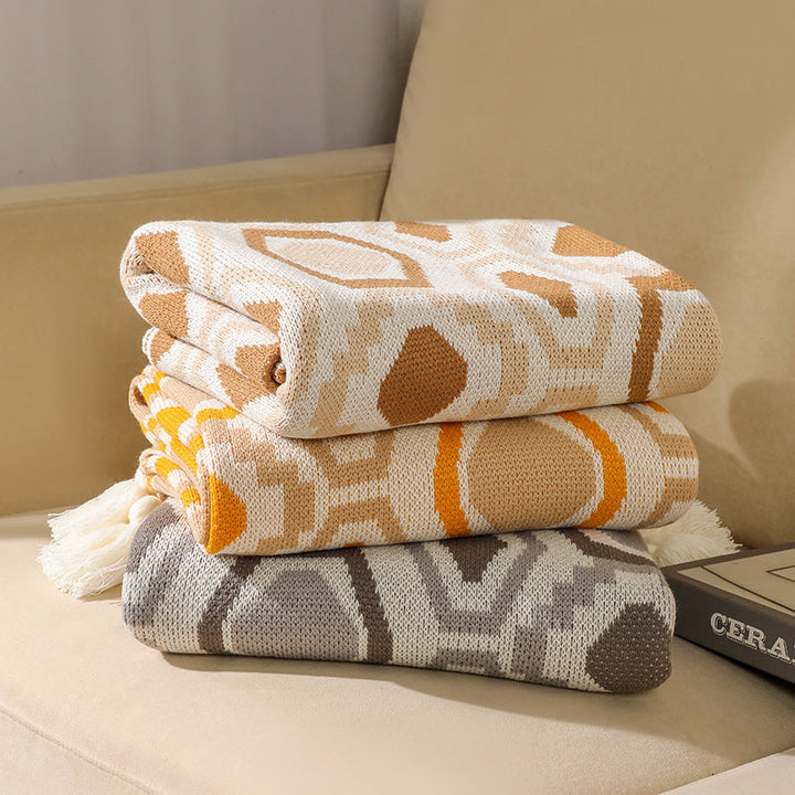 Women's Patterned Throw Blanket Kalsten