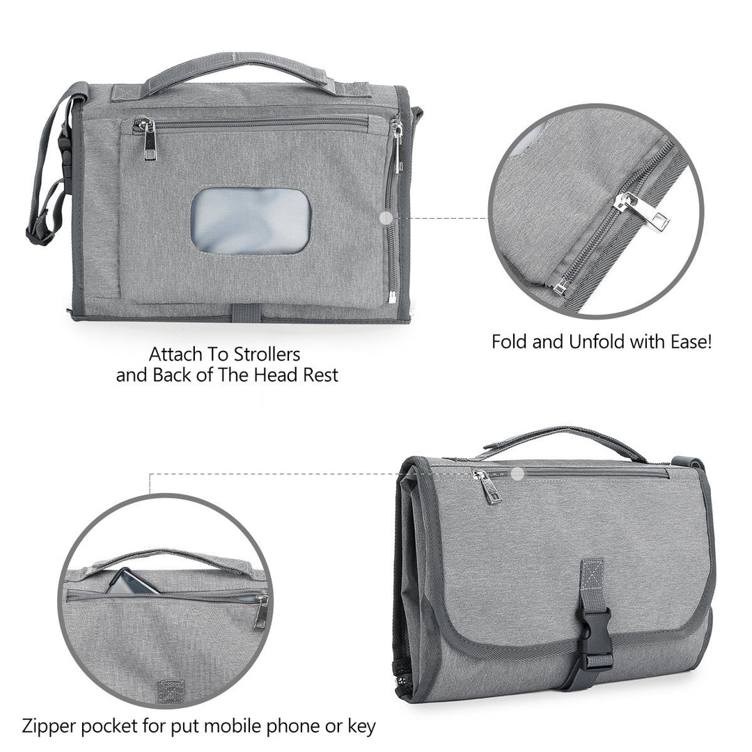 Practical changing bag with multifunctional compartments Kalsten
