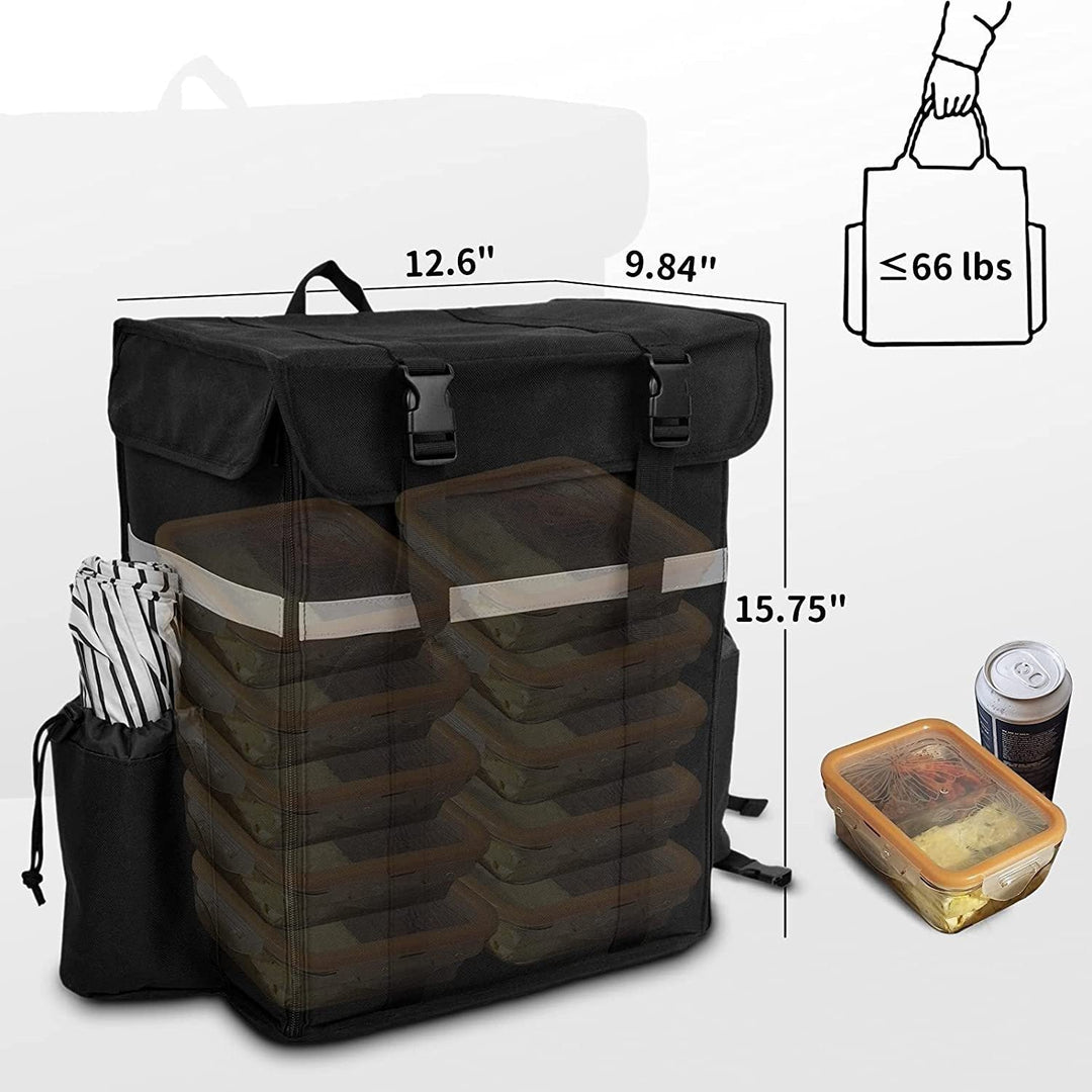 Women Multifunctional Cooler Bag with Insulated Interior and Side Pockets Kalsten