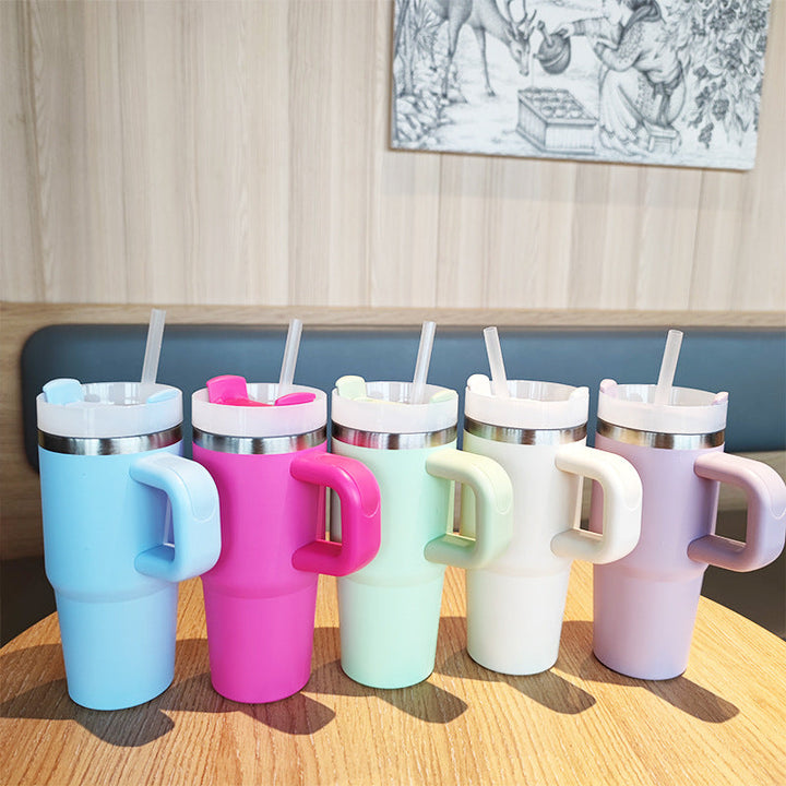 Women's Premium Drink Cup with Foldable Straw Kalsten
