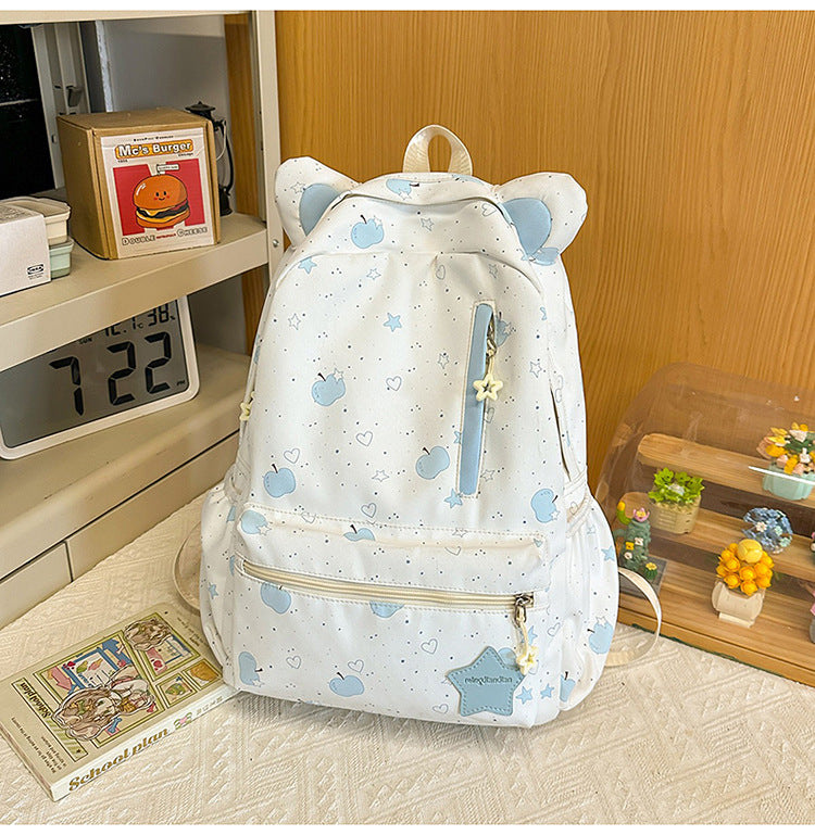 Cute Animal-Eared School Backpack