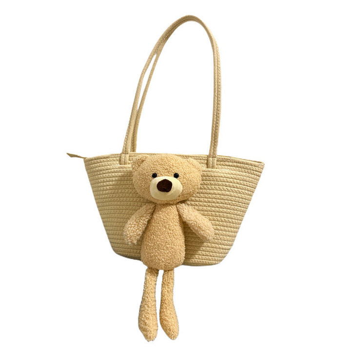 Women's handbag with cute cuddle bear accent Kalsten
