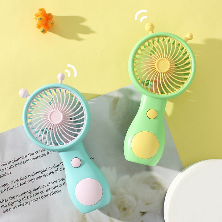 Women Portable Mini Fan with Ergonomic Handle Kalsten