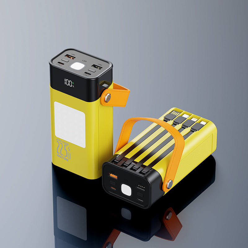Portable power bank with fast charging port and LED display Kalsten