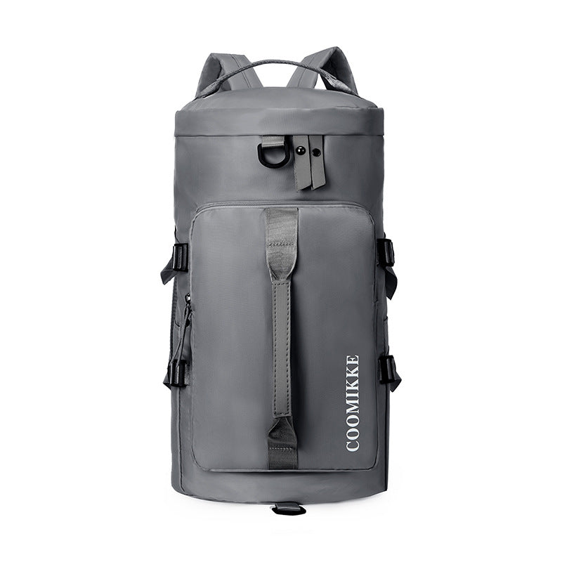 Sporty Backpack With Expandable Main Compartment Kalsten