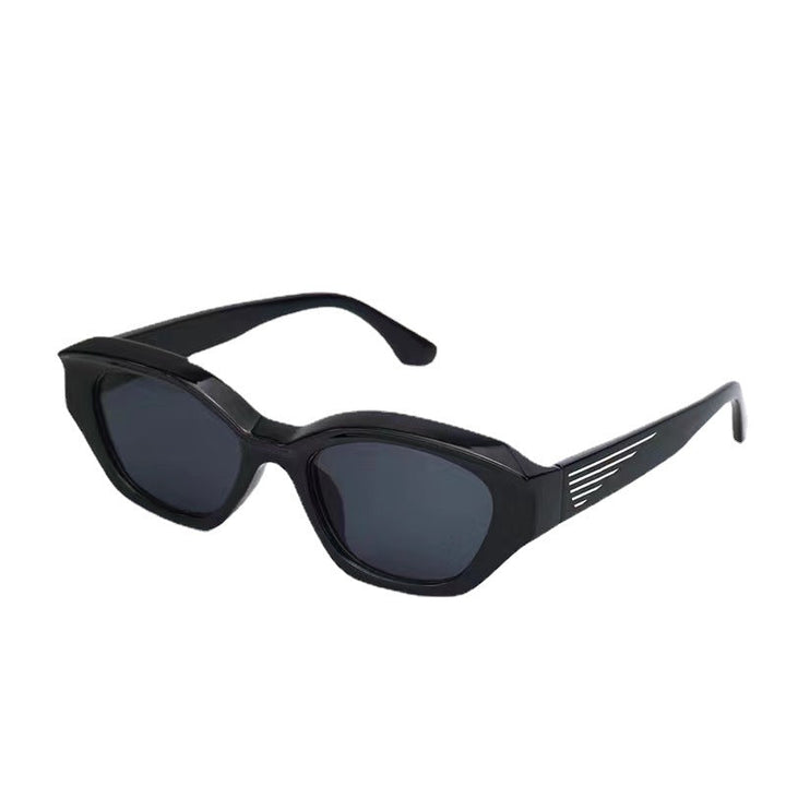 Women's designer sunglasses with distinctive polygonal frame and UV protection Kalsten