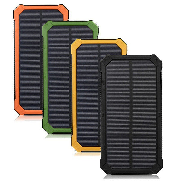 Robust and Portable Solar Power Bank with Integrated LED Lamp Kalsten