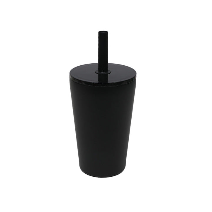 Unisex stylish to-go drinking cup with integrated straw Kalsten