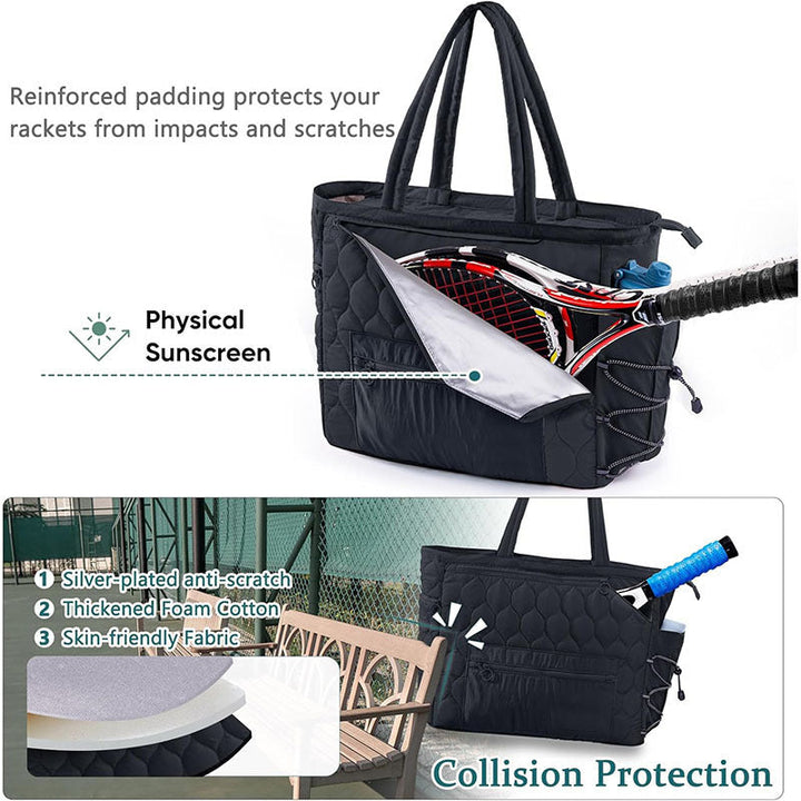 Sports bag with shoe compartment and versatile pockets Kalsten