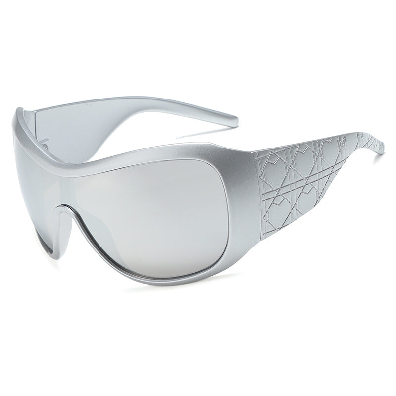 Men's Sporty Wraparound Sunglasses Kalsten