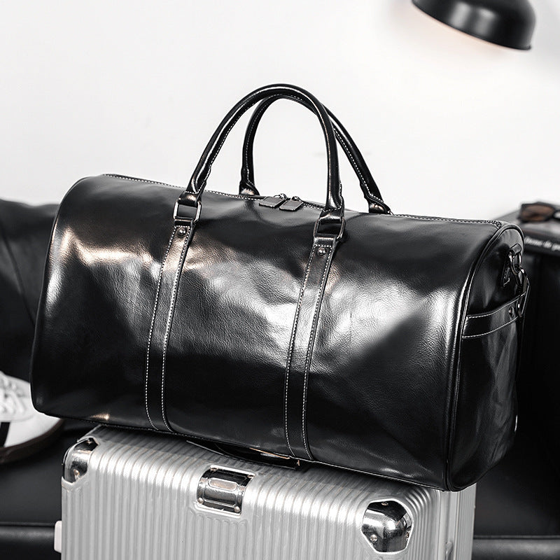 Elegant Leather Travel Bag Kalsten
