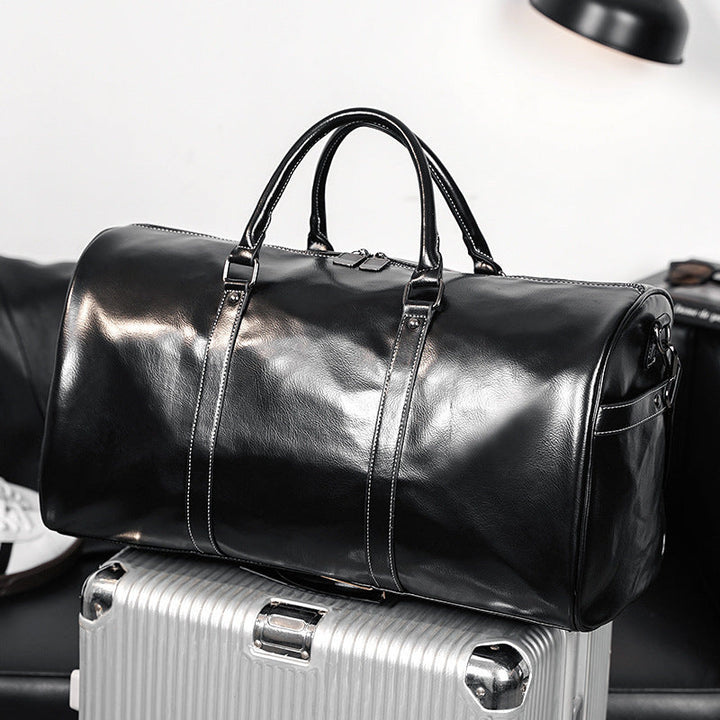 Elegant Leather Travel Bag Kalsten