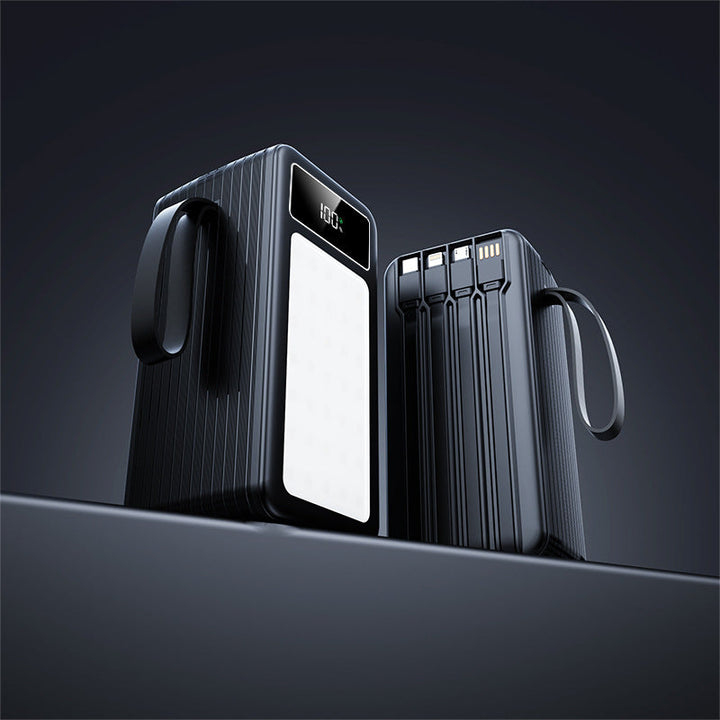 Portable power bank with integrated charging station and innovative LCD display Kalsten