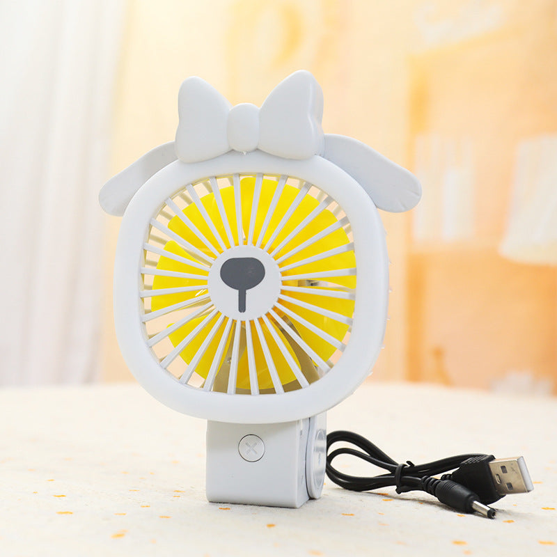 Creative handheld fan with USB connection and cute design Kalsten