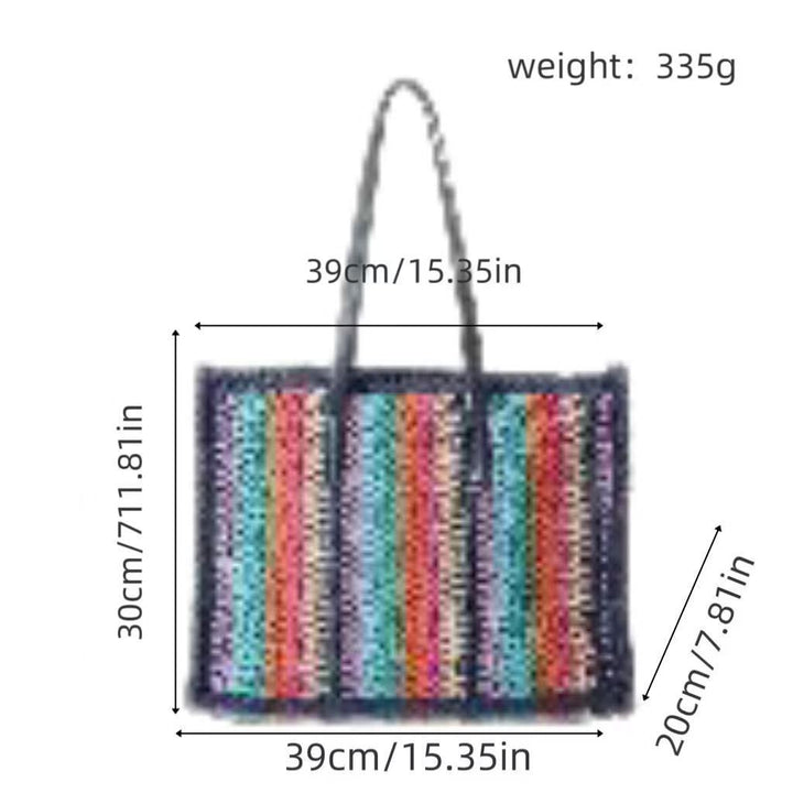 Multifunctional Bast Beach Bag Kalsten